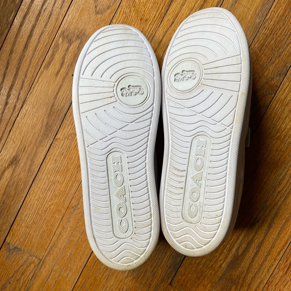Women's Coach Walker Slip On Sneaker, Style C0571 White, Size 8.5 - Picture 6 of 8
